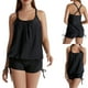 thumbnail image 1 of Trajes de baño tankini para mujer Traje de baño de dos piezas para mujer Top de baño para mujer con pantalones cortos Traje de baño suelto Traje de baño de dos piezas para mujer, 1 of 9