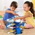 thumbnail image 6 of Airplane Toy,Transport Cargo Airplane Toys Music and Airplane Car Toy Play Set, with Vehicle Car Toy 1 Map 1 Barricade for 3+ Blue, 6 of 6