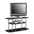 thumbnail image 1 of Convenience Concepts Designs2Go Meuble Télé Grand à 3 Niveaux, Noir, 1 of 5