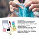 thumbnail image 5 of Kit de crochet de juguete de peluche Kit profesional de iniciación a crochet con tutoriales en video paso a paso Kits de animales de crochet para adultos y niños Suministros para manualidades DIY, 5 of 5