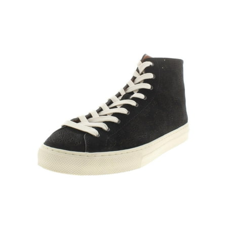 Coach - Coach Womens C216 Suede High Top Fashion Sneakers ...
