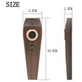 thumbnail image 2 of Kazoo de madera profesional, instrumento de viento de armónica de acompañamiento de ukelele de guitarra con de flauta para guitarra de violín Hugo flauta kazoo, 2 of 10