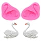 thumbnail image 1 of Paquete De 2 Moldes De Silicona Para Fondant De Cisne, Chocolate, Caramelo, Azúcar, Manualidades, Pasta De Goma, Molde Para Decoración De Pasteles, Herramientas De Arcilla Polimérica, Molde De Resina, 1 of 5