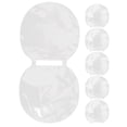 thumbnail image 4 of KAKOWELY tennis racket protector 6pcs Table Tennis Paddles Protector Double-Sided Thickened Adhesive Rubber Film For Racket Protection12.6"X6.5"X0.04", 4 of 4