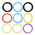 thumbnail image 1 of 9PCS Key Covers Caps Silicone Key Covers for House Keys Coding Rings Key Caps Covers Flexible Key Identifiers Key Caps Key Color Caps, 1 of 9