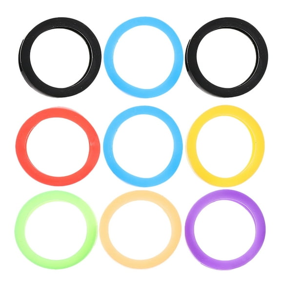 SWETRACE 9Ud Cubiertas De Silicona Para Llaves Con Accesorio Identificador Y Textura Cómoda