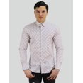 thumbnail image 3 of Camisa Estampada Barabas Corte Slim Fit Manga Larga, 3 of 4