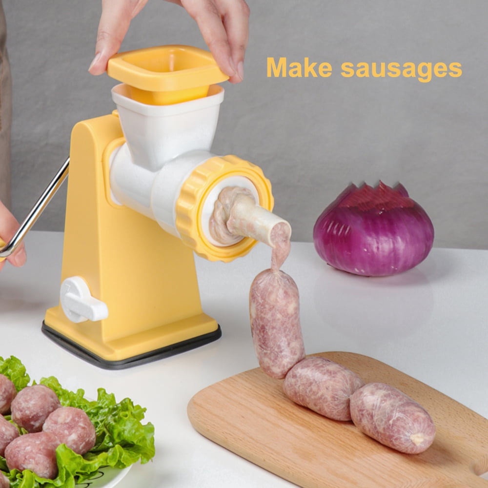 Home Use Multifunctional Manual Meat Grinder Handcranked Meat Mincer
