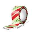 thumbnail image 3 of AYktou 6.6 Ft Christmas Packing Tape Luminous Tapes, Merry Christmas Word Decorative Tape Christmas Tree Decorations Ambiance Wall Window DIY Decoration Party Scene Arrangement, 3 of 8