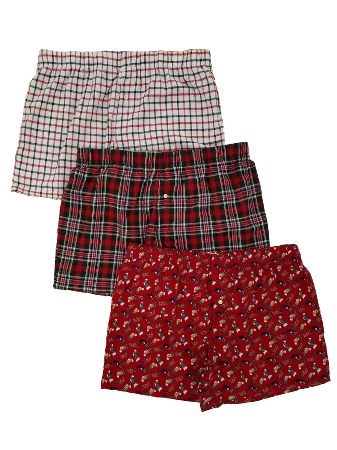 mens flannel boxers