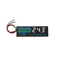 thumbnail image 2 of BTOER Li-Ion Battery Tester 7-55V Acid Battery Charge Indicator Tester LED Display, 2 of 6