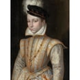 thumbnail image 3 of French School 19x24 Black Modern Framed Museum Art Print Titled - Portrait of King Charles IX of France (1550-1574) (circa 1560), 3 of 5