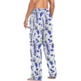 thumbnail image 6 of HPINK-T Purple Lavender Pajama Pants Mens Lounge Pants Straight-Fit Men Pajama Bottoms with Pockets Drawstring, 6 of 13