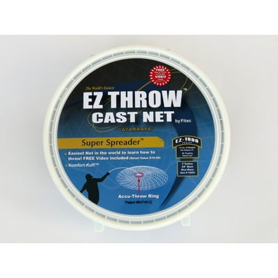 Fitec EZThrow 1000 Super Spreader Cast Net x 38 Iceland Ubuy