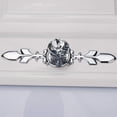 thumbnail image 4 of Perillas de cajón de cristal, 4 piezas de manijas de gabinete con forma de diamante, perillas de puerta de cristal transparente, perilla de cajón de gabinete, manija de armario, para gabinete, cajón,, 4 of 5