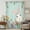 Green, variant on Easter Bunny Sheer Curtains 54 Inches Long, Farmhouse Watercolor Eggs Tulip Wooden Grain Light Filering Curtains, Breathable Simi Curtain Privacy Drapes for Kitchen Bathroom Nursery Window Treatment