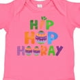 thumbnail image 4 of Inktastic Easter Hip Hop Hooray with Eggs and Carrot Boys or Girls Baby Bodysuit, 4 of 5