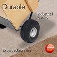 thumbnail image 2 of Resilia Deluxe Vinyl Floor Runner for Deep-Pile Carpet, 27" x 12", Clear, 2 of 3