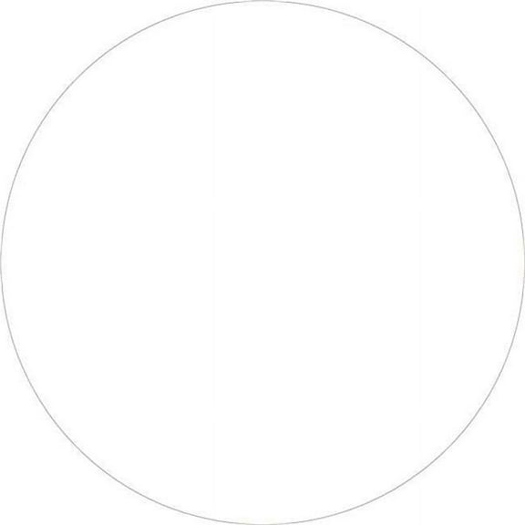 0.75 in. Circles - White Removable Labels - Roll of 500