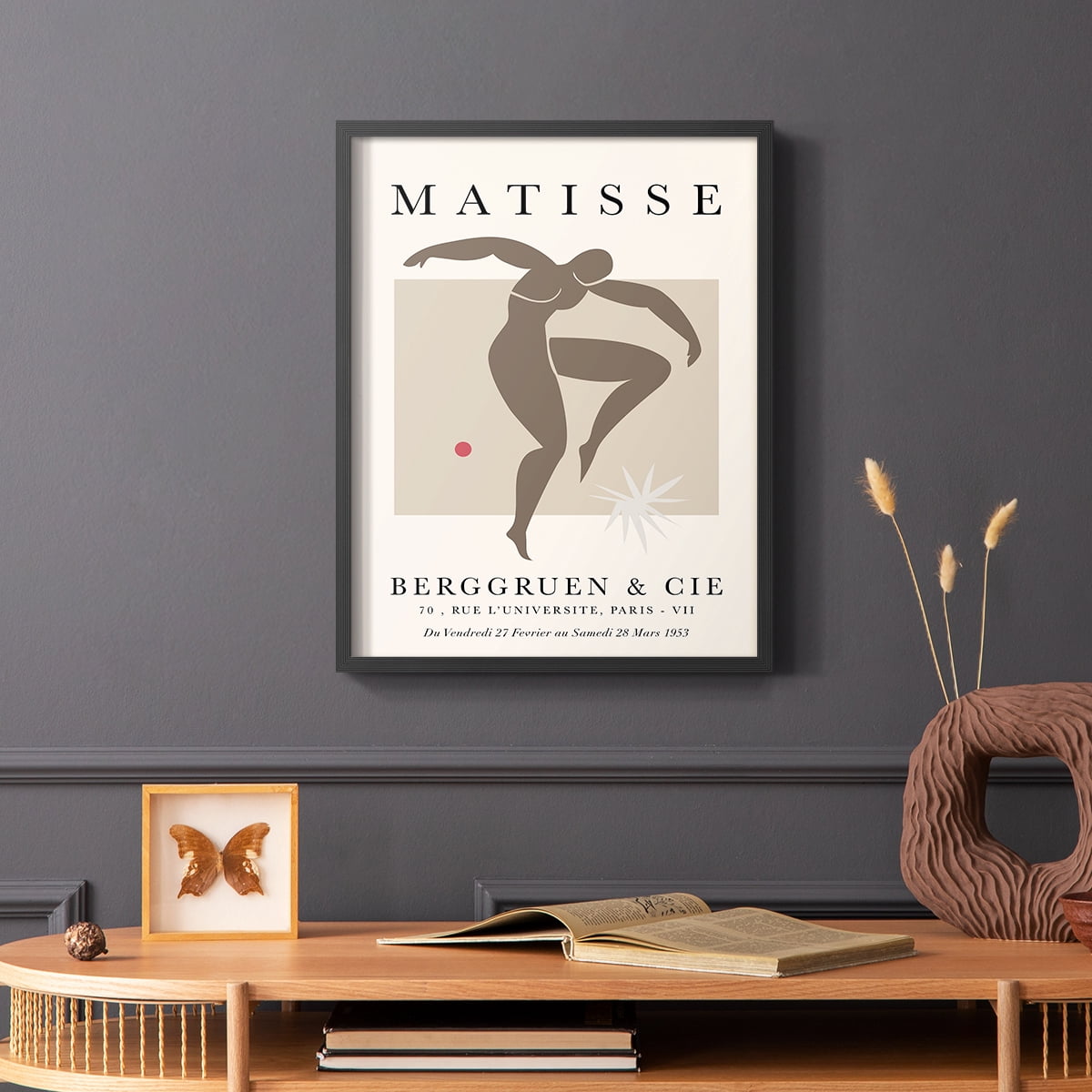 Matisse CCXXIX in Solid Wood 22 x 28 Framed Print