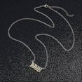 thumbnail image 3 of Collar con año de nacimiento Yashi colgante de acero inoxidable 1998, 3 of 5
