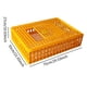 thumbnail image 2 of Caja transportadora para aves de corral Caja transportadora para pollos Caja transportadora para pollos Caja de transporte para cría de aves de corral Amarillo Altura 19cm, 2 of 10