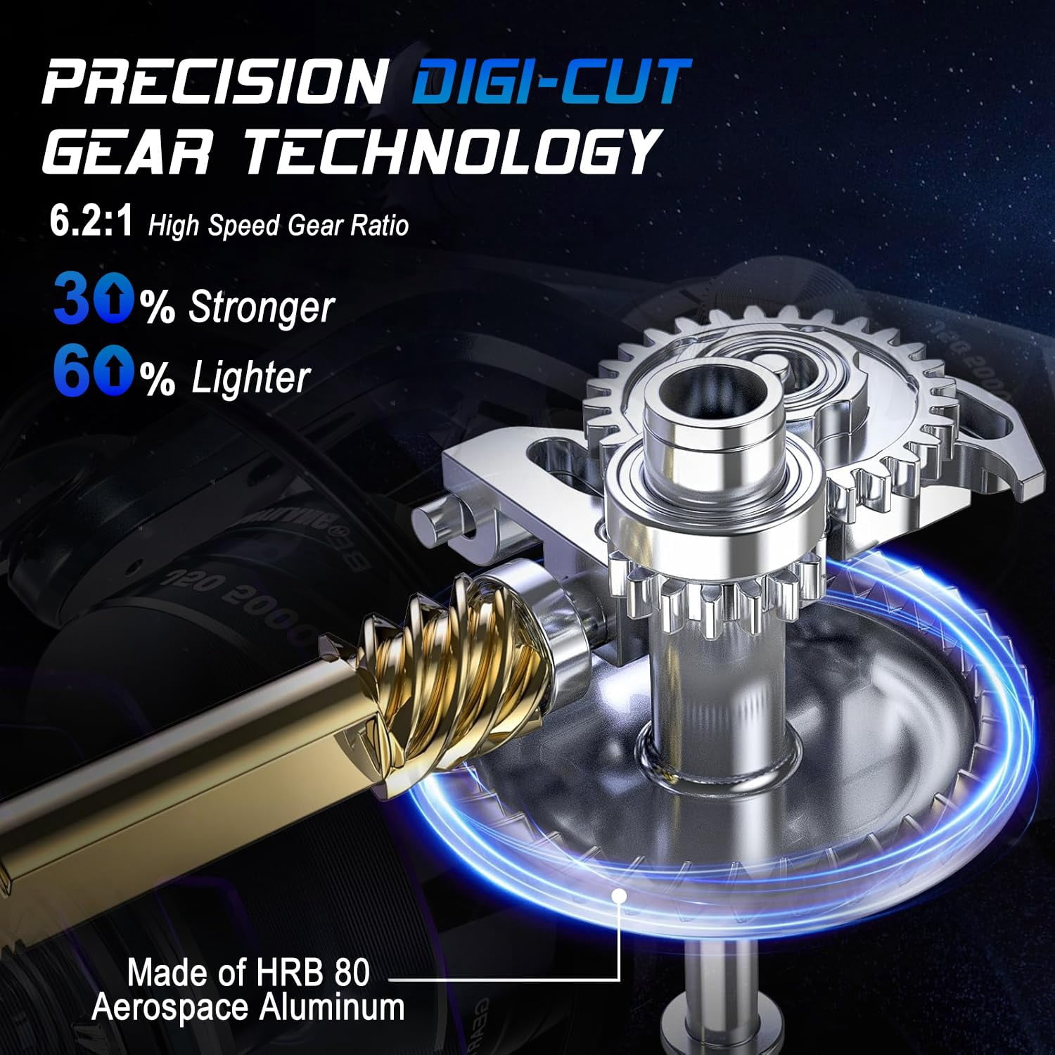 Spinning Fishing Reel 5.0:1/4.7:1 Gear Ratio 3+1bb High Strength Aluminum Design Ultra-smooth Operation With Free Balance Bar 1000 2000 3000 4000 5000series