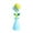 Bleu Ciel, variante sur Brosse de Nettoyage de Produit / Brosse de Nettoyage de Cuisine Fleur Manche Long Brosse à Pot Brosse à Vaisselle Accessoires de Cuisine Outil de Nettoyage de Foyer