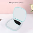 thumbnail image 3 of LED Makeup Mirror 3X Magnification LED Lighted Travel Makeup Mirror, 3X Magnification, Compact, Portable For Handbag, Purse, Pocket Folding, Handheld, 3 of 8