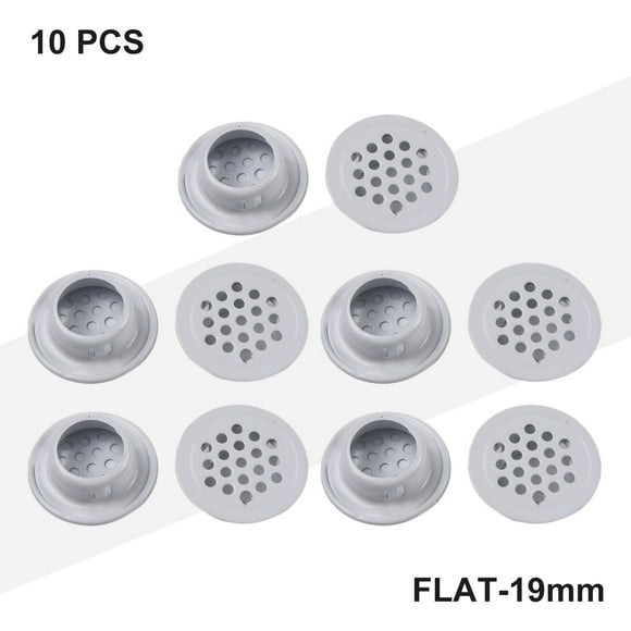 High Quality Metal Flat Round Air Vent Grill Cover Stainless Steel Cupboard PCS Round Air Vent Grill Cover Ventilation