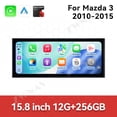 thumbnail image 3 of ZWNAV 15.8 inch Android 15 Car Radio For Mazda 3 2010-2015 HD Multimedia Video Player Navigation GPS DVD 4G DSP Stereo Bluetooth, 3 of 15