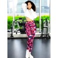 thumbnail image 4 of Set De 2 Leggings Unitalla Casual o Deportivos Acampanados De Cintura Alta De Mujer En Color Sólido, 4 of 5