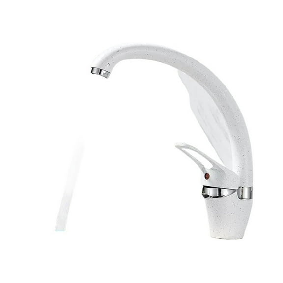 Kitchen Faucet Single Handle 360 Rotation Swivel Spout Deck Mounted ,Cold And Hot Sink Kitchen Water Sink Mixer Tap Faucets ,Sink Vanity