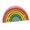 Multicolore, variante sur MERIGLARE Blocs de Construction Empilables Arc-en-Ciel en Bois pour Enfants de 4 5 6 Ans Cadeaux des Fêtes Style A