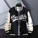 thumbnail image 1 of Abrigo de béisbol informal de Hip Hop para hombre, cazadora de uniforme de béisbol Unisex ajustada, tendencia juvenil, ropa universitaria de otoño, 1 of 5