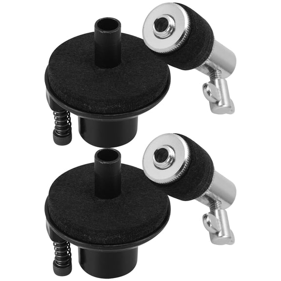 LITINKIMI 4Pcs Multi Color Hi Hat Clutch with Cymbal Seat Holder for Drum Set Durable Hardware Accessories
