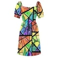 thumbnail image 6 of 2024 Stained glass gay dark Dress summer dresses womens luxury woman evening dress, 6 of 7