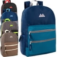 thumbnail image 6 of Summit Ridge (24 Pack) Bulk Backpacks for Kids, School, Donation | 17 Inch Multi Pocket Bungee Backpacks Wholesale, 6 of 16