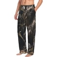thumbnail image 2 of Balery Medieval Knight And Dragon print Men's Pajama Pants,Ultra Lightweight Pjs,Lounge Pant-X-Large, 2 of 9