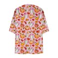 thumbnail image 4 of Zormilly Halloween Cardigan Women Lightweight 3/4 Sleeve Open Front Long Cardigans Print Loose Casual Cardigans, S-2XL, 4 of 5