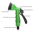 thumbnail image 3 of Hugtrwg Pistola Riego Ajustable Boquilla para Manguera Jardín Rociador para Lavado Coches Y Césped (verde), 3 of 7