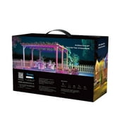 Govee 100ft RGBIC Permanent Outdoor Lights with 72 Lights, White version
