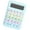 Blue, variant on Zeiwohndc Modern Design Mechanical Keypad Calculator User Friendly Display Calculator