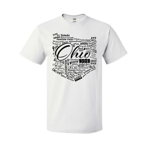 Inktastic Ohio Word Salad T-Shirt