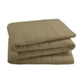 thumbnail image 5 of Allswell Cotton Linen Blend Quilt Set, Fatigue Tan, Full/Queen, 5 of 7