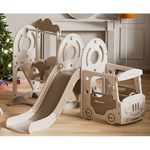 8 in 1 Toddler Slide, Indoor Slide Playground Set for Kids, Outdoor