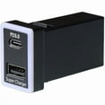 thumbnail image 1 of HAYAN QC3.0 +PD3.0 USB Power Socket, 60W Output, Type C & Quick Charge 3.0 Car Charger USB Adapter for Smart Phone PDA iPad iPhone Android GPS Use for Toyota (Type A), 1 of 1