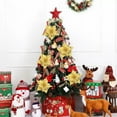 thumbnail image 5 of CreativeArrowy 18cm Artificial Christmas Flowers Christmas Tree Decorations 10pcs Decoration Flowers, 5 of 20