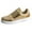 Gold, variant on WEAIXIMIUNG Sneakers Women Trendy Wide Women Sneakers Fashionable New Pattern Solid Color and Breathable Summer Comfortable Lace Up Casual Shoes