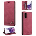 thumbnail image 1 of Allytech Wallet Cover for Samsung S20 Case, Shockproof PU Leather Kickstand Wallet Card RFID Blocking Magnetic Folio Holder, Book Style Anti-Scratch Phone Case For Samsung Galaxy S20,Red, 1 of 14